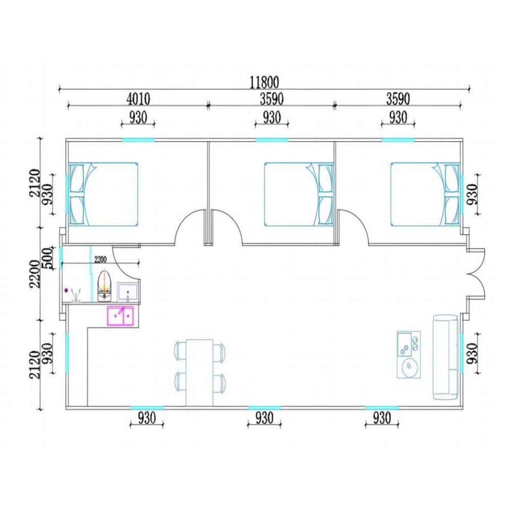 Casa Expandible 40FT – Modelo Ampliado - Image 3